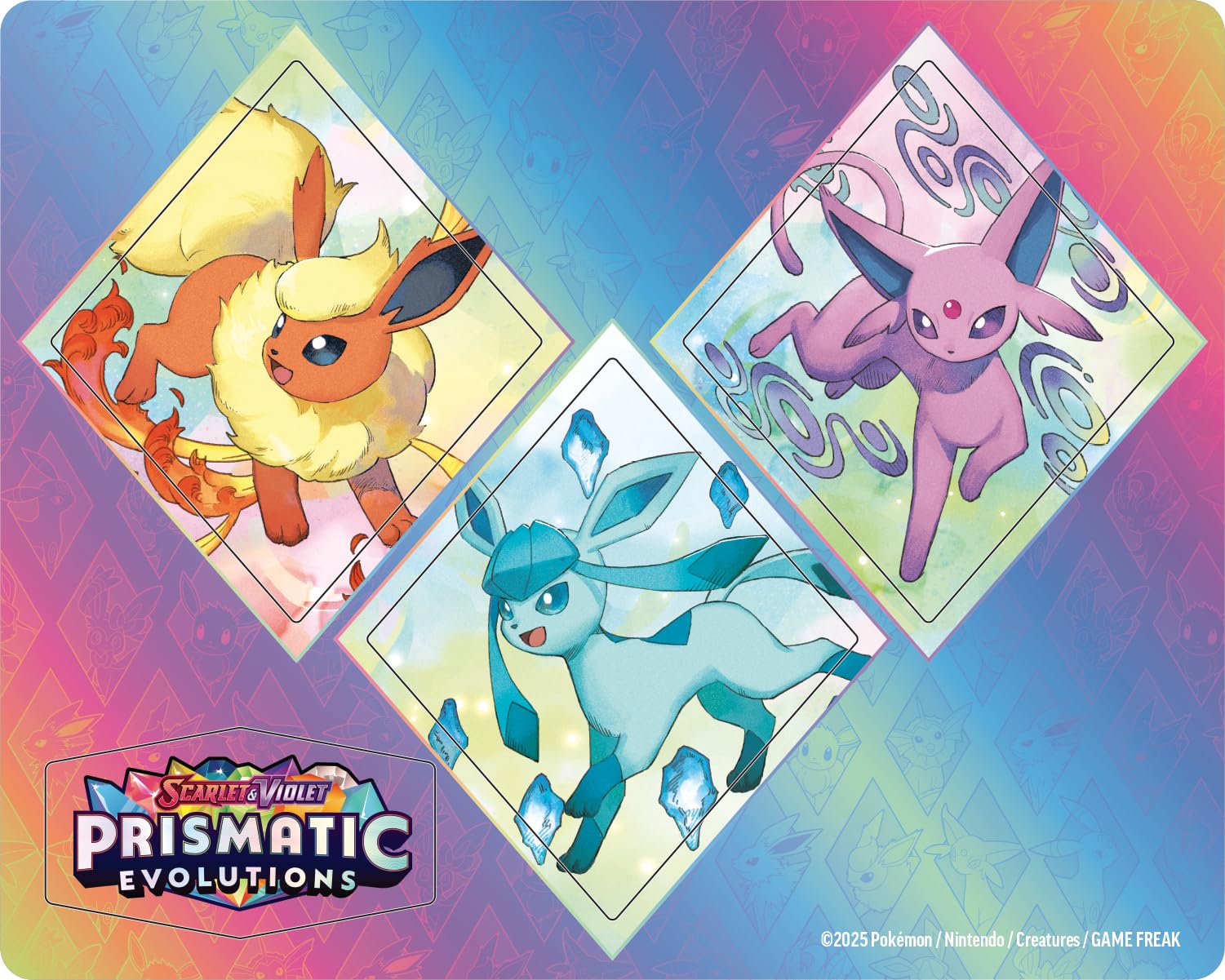 Pokémon - Kolekcjonerska gra karciana kolekcja naklejek karmazynowych i purpur – Pryzmatyczne zmiany: Glaziola (1 holograficzna karta promocyjna i 3 pakiety wzmacniające)