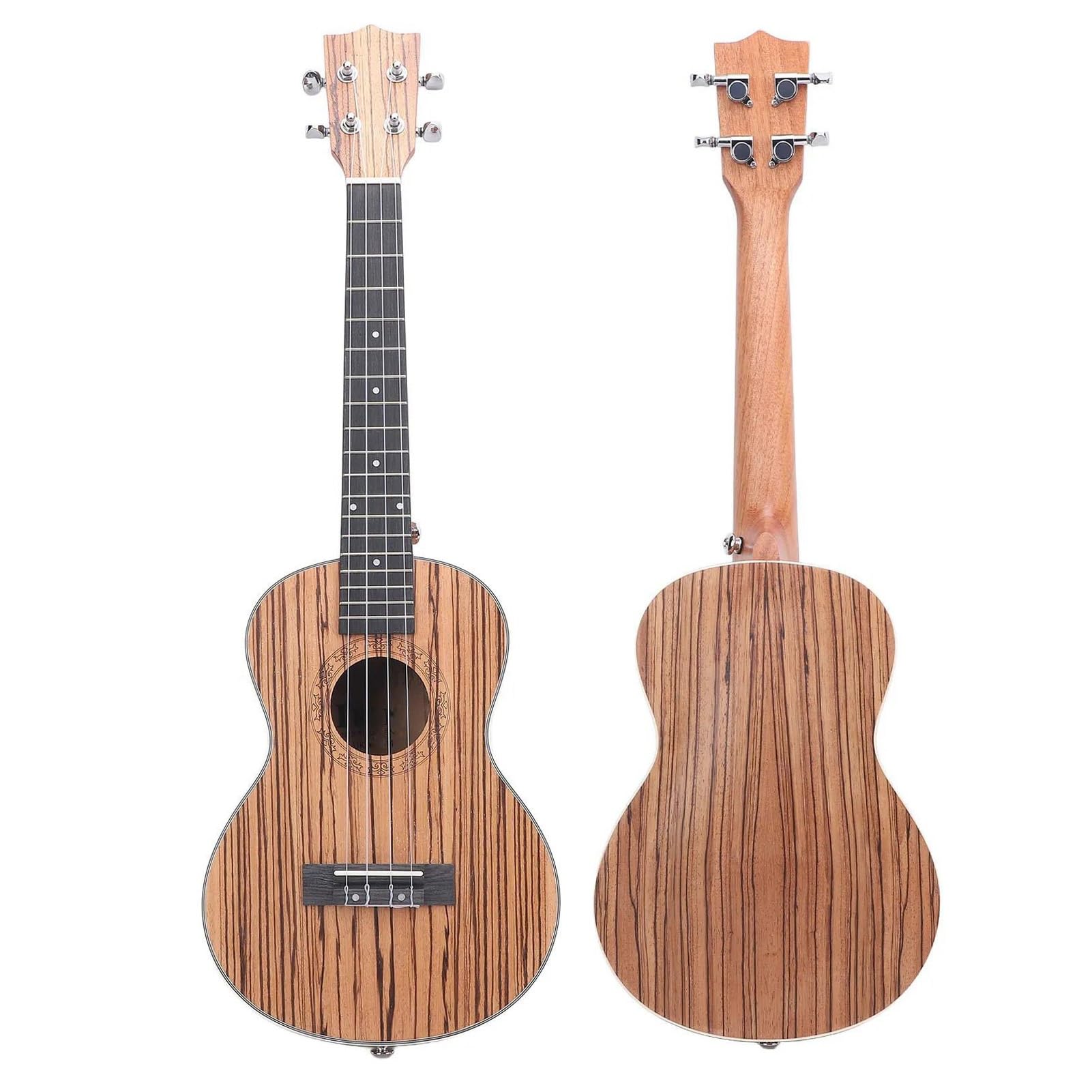Leistungsart Ukulele 26 Zoll Tenor Ukulele Set 4 Saiten Mit Stimmgerät Tasche Und Tragegurt Für Anfänger Klarer Heller Klang