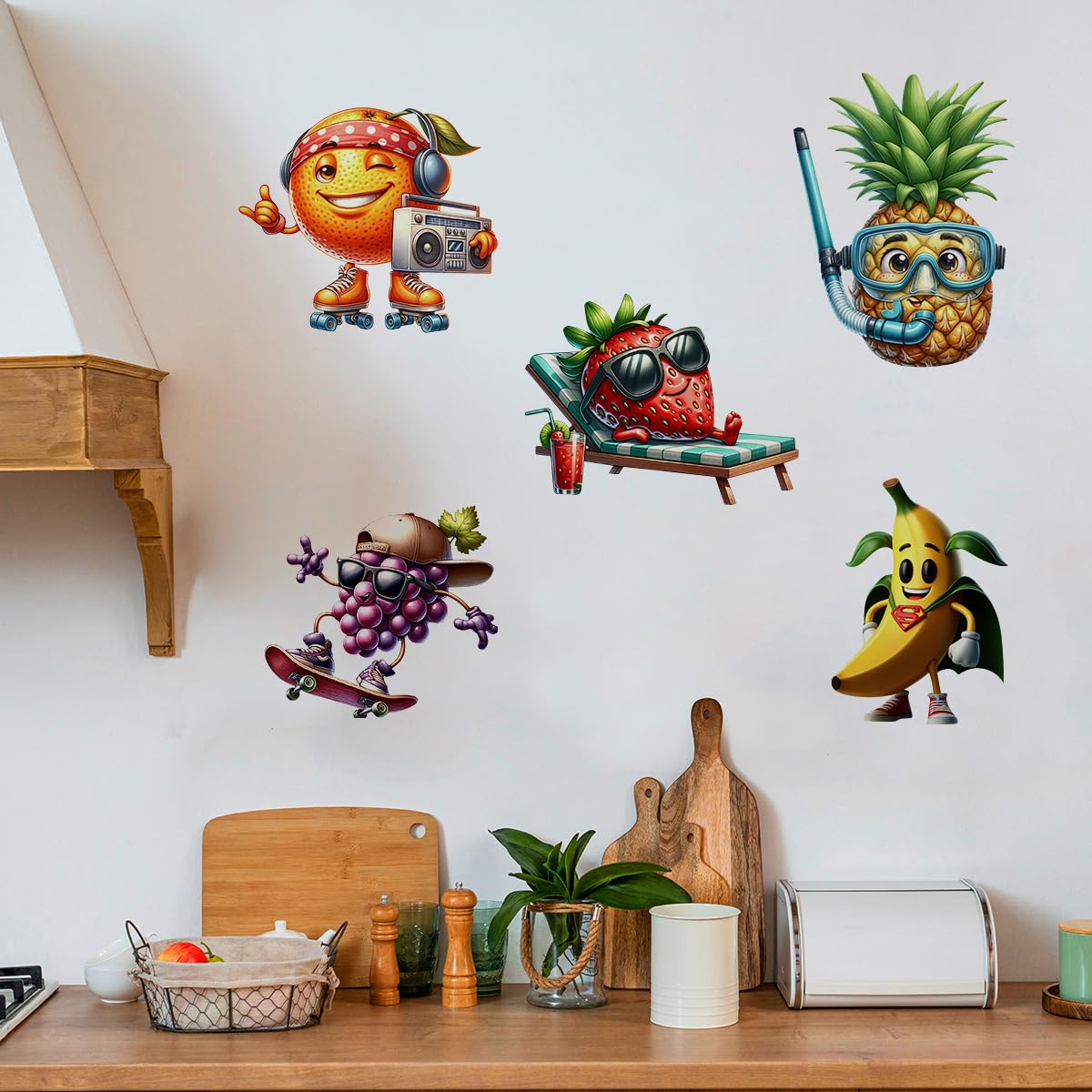 Boho Wall Stickers - Add Playful Decor -6 Boho Wall Stickers - Add Playful Decor -6