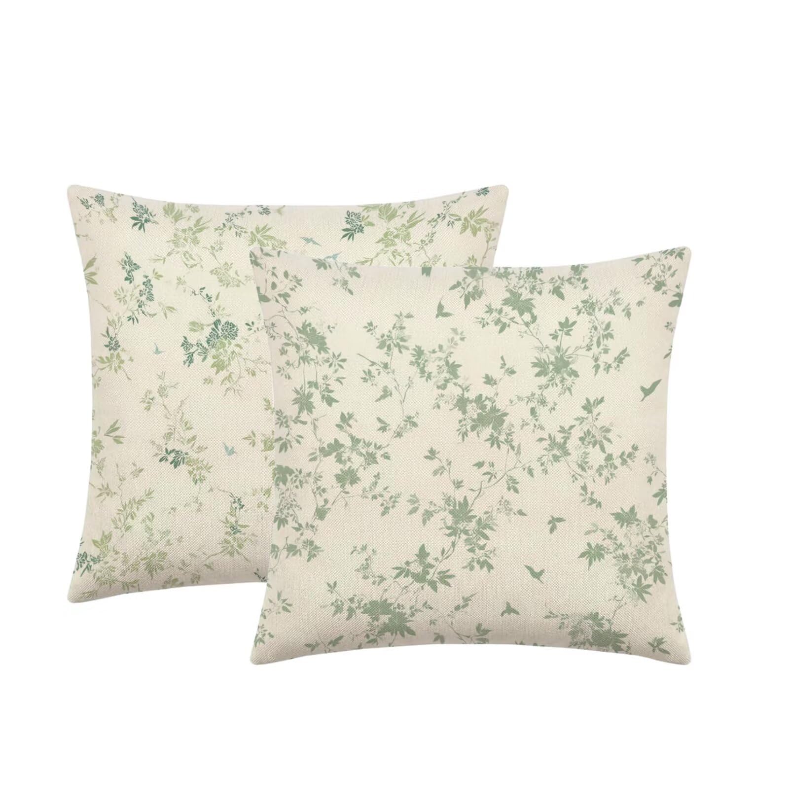 Kissenbezug 75x75cm 2er Set Outdoor Kissen Weiß Anlage Samt