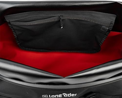 Miniatura 3 de Explorer Bolsa seca impermeable de 30 litros  Mochila trasera enrollable a prueba de polvo para motocicleta para camping, kayak, navegación  TPU