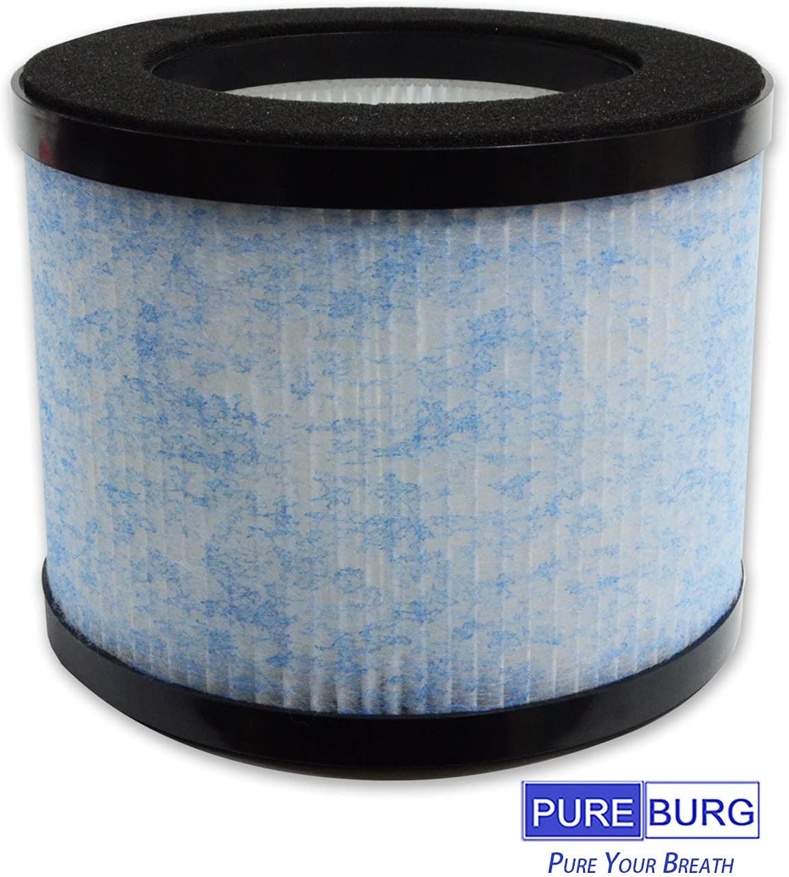 PUREBURG MA-01CW Replacement Filter Compatible with Miko Ibuki & Ibuki+ Air Purifier C102 Circular & MA-18 Air Purifier,2-Pack H13 HEPA Air Clean Dust - Image 3