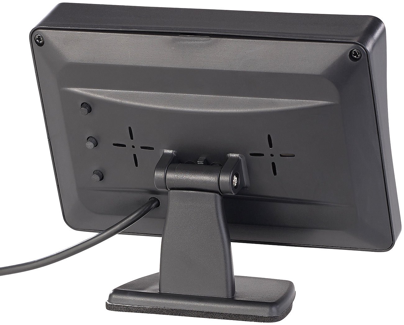 Sistema wireless per retromarcia con telecamera targa, monitor 4,3" e sensori di parcheggio
