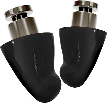 Flare Audio Earshade Pro | Stylish Metal Ear Plugs for Noise Reduction