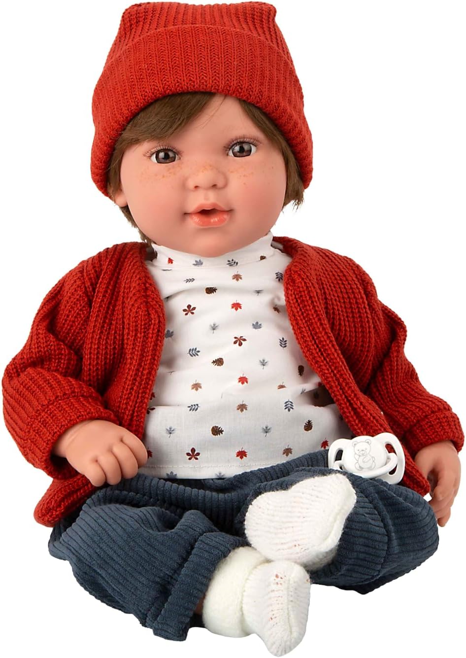 Boneca Arias Elegance Iria de 45 cm com roupa de veludo