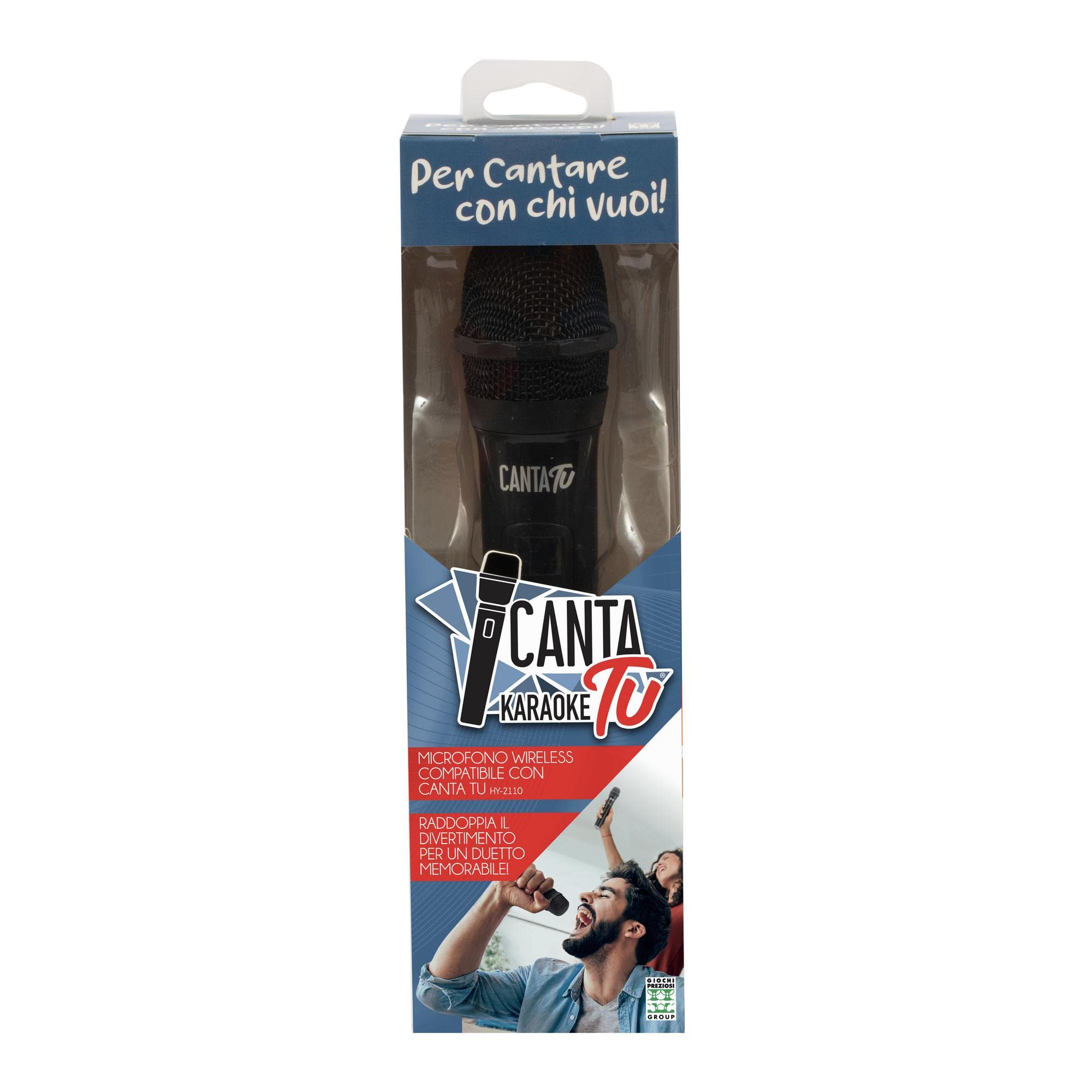 Canta Tu Kabelloses Bluetooth-Mikrofon, Karaoke-Mikrofon, Reichweite 10 Meter, einfache Verbindung, einzigartiges Design, Frequenz 2402 MHz-2480 MHz, hervorragende Klangqualität, ideal für Karaoke und