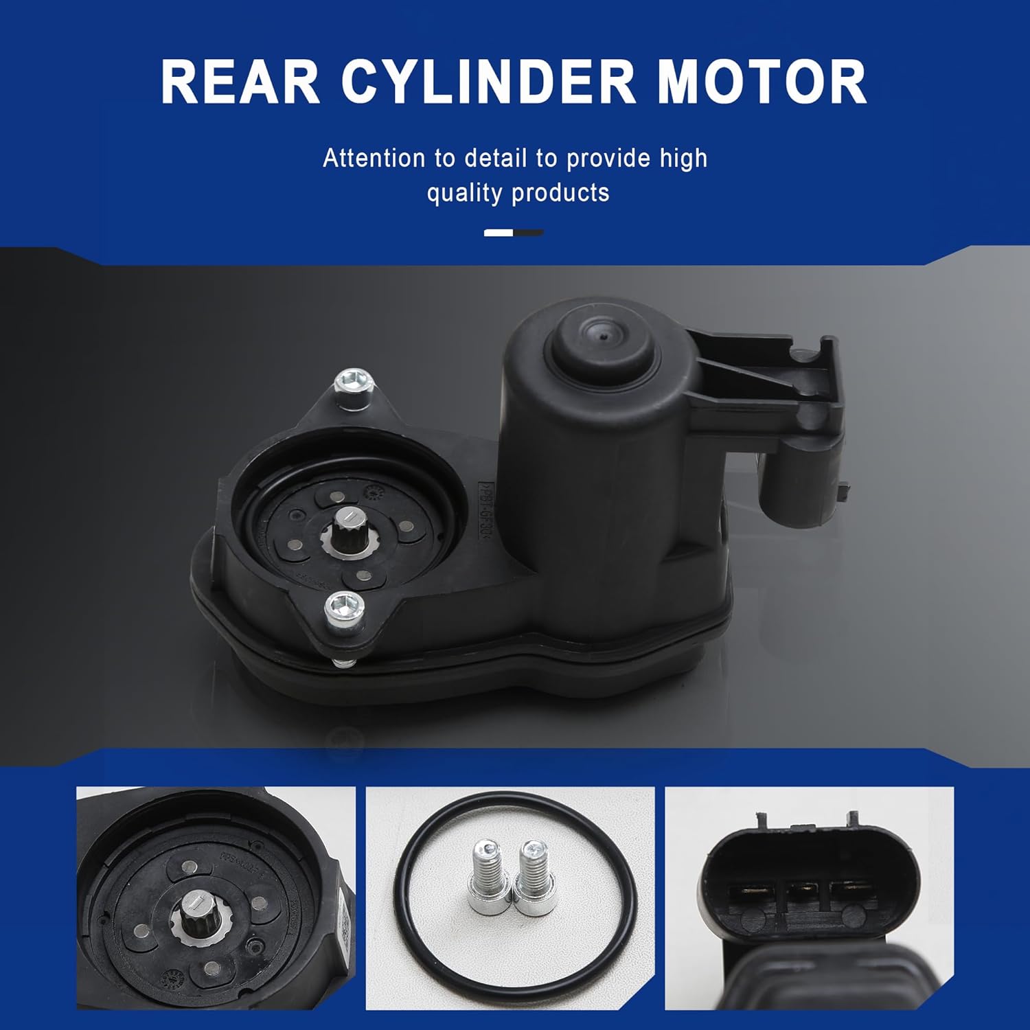 LR036573 34216794618 Rear Parking Brake Actuator Compatible With BMW F10 F11 F12 F13 F06 F25 X3 X4 Z4 520i 528i 535i 550i 640i 650i Coupe Land Rover L405 L494 Range Rover Sport