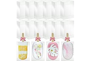 60 Value Pack Clear Rice Krispie Treat Boxes, Ultimate Packaging Solution