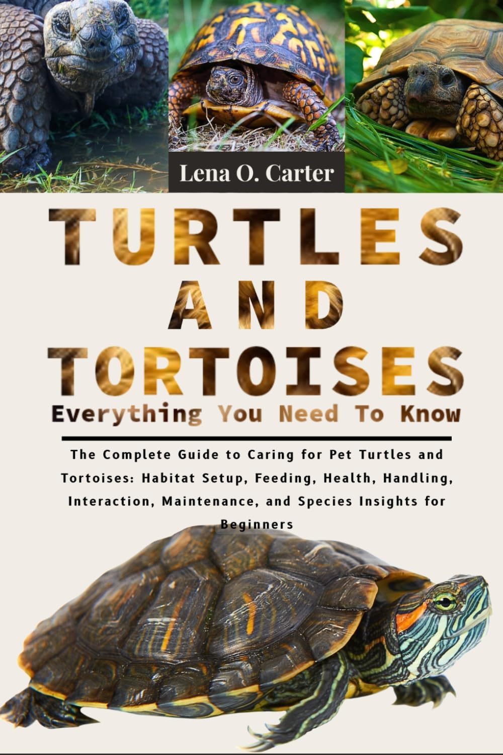 Turtles and Tortoises: Everything You Need to Know: The Complete Guide to Caring for Pet Turtles and Tortoises: Habitat Setup, Feeding, Health, ...