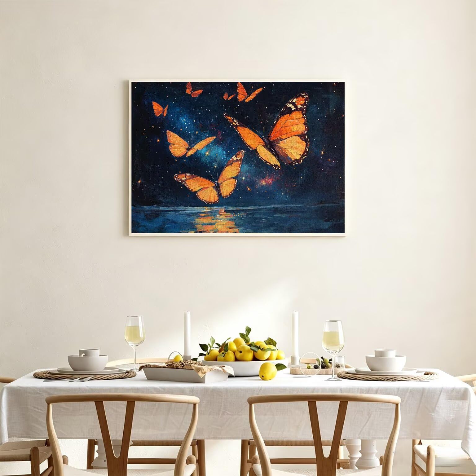 Puzzle 4000 Pezzi 141x87cm, Puzzle Adulti astratto Farfalla, n-31