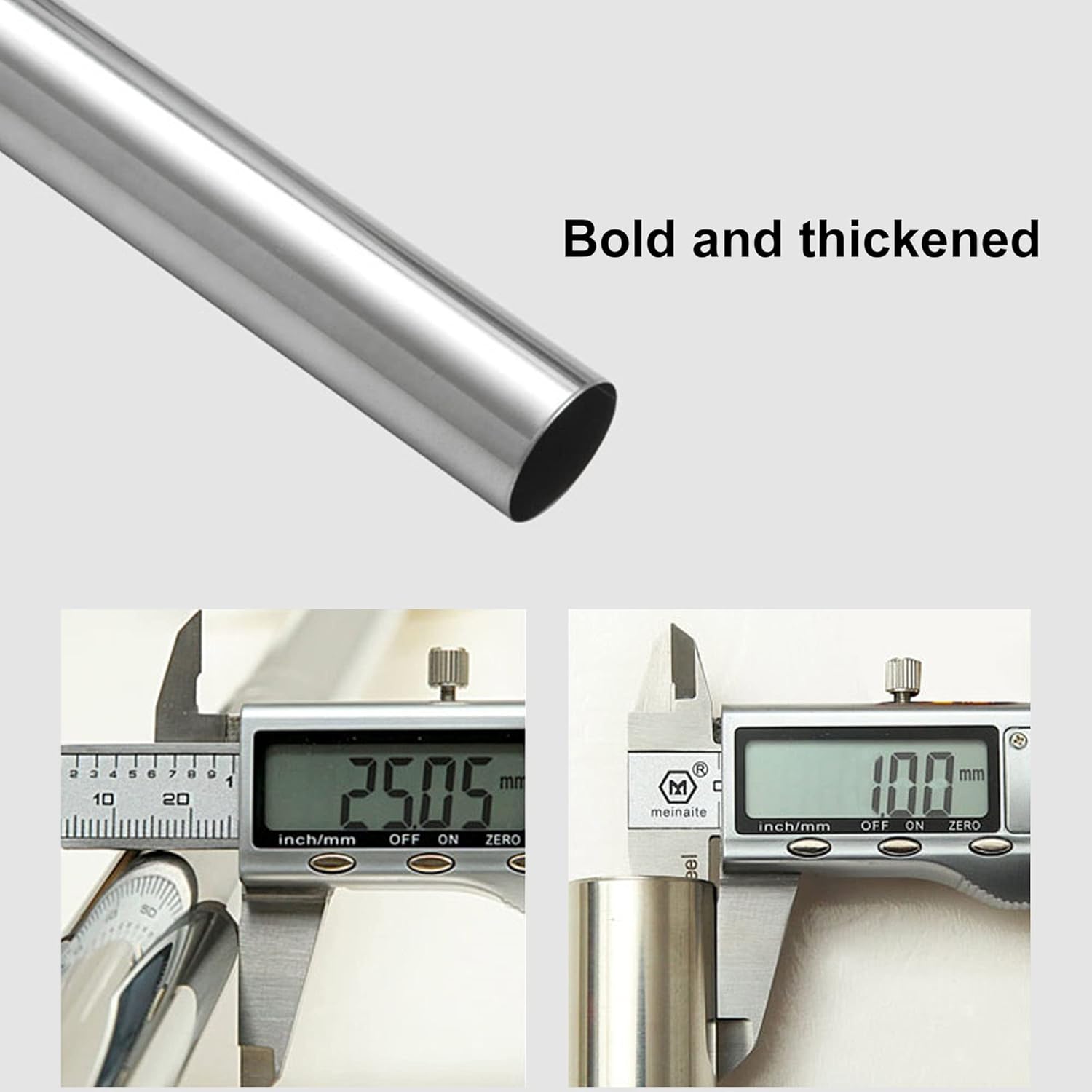 Shower Curtain Rod, L-shaped Shower Curtain Rod，Shower Curtain Rod Extendable No Drilling Stainless Steel Curved Shower Curtain Rail, Wall Mounted Telescopic Rod for Bathroom Corner Shower Pole 70~95c