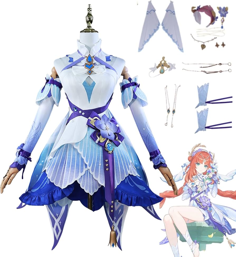 ニィロウ スキン衣装コスプレ/原神 三分妄想1/3Delusion】原神 Genshin ニィロウ-Nilou コスプレ