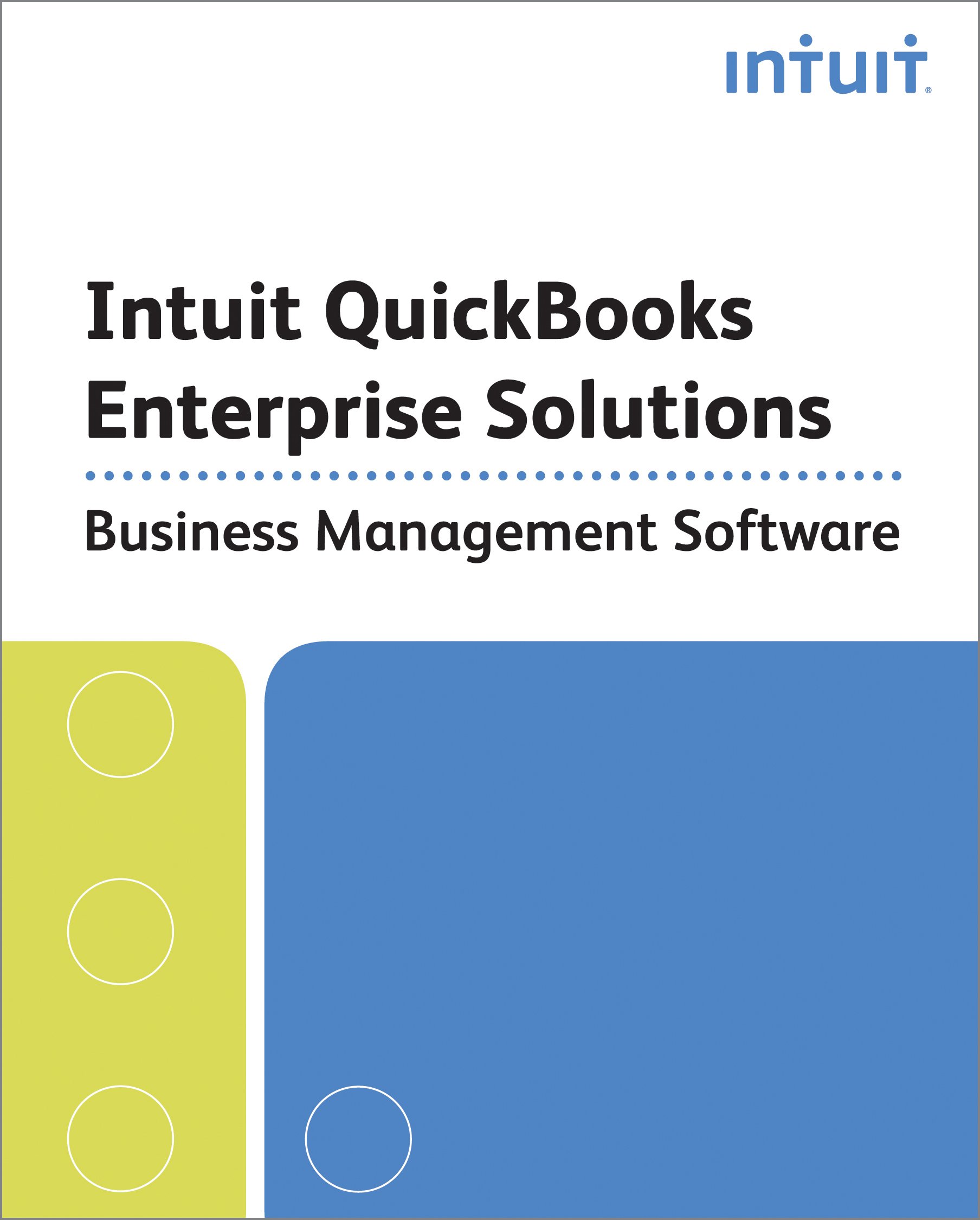 Intuit QuickBooks Enterprise Solution 10.0 - 5 Users