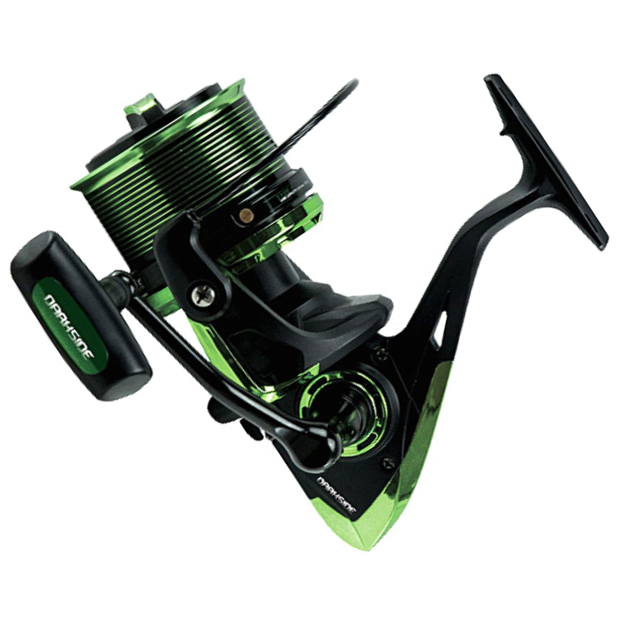 Maver DARKSIDE 10000, Mulinello surfcasting mare con corpo in Grafite, Mulinello pesca Frizione Regolabile, Mulinello surfcasting impugnatura ergonomica, Mulinello Carpfishing (Ratio 4.6:1 Drag 18 kg)