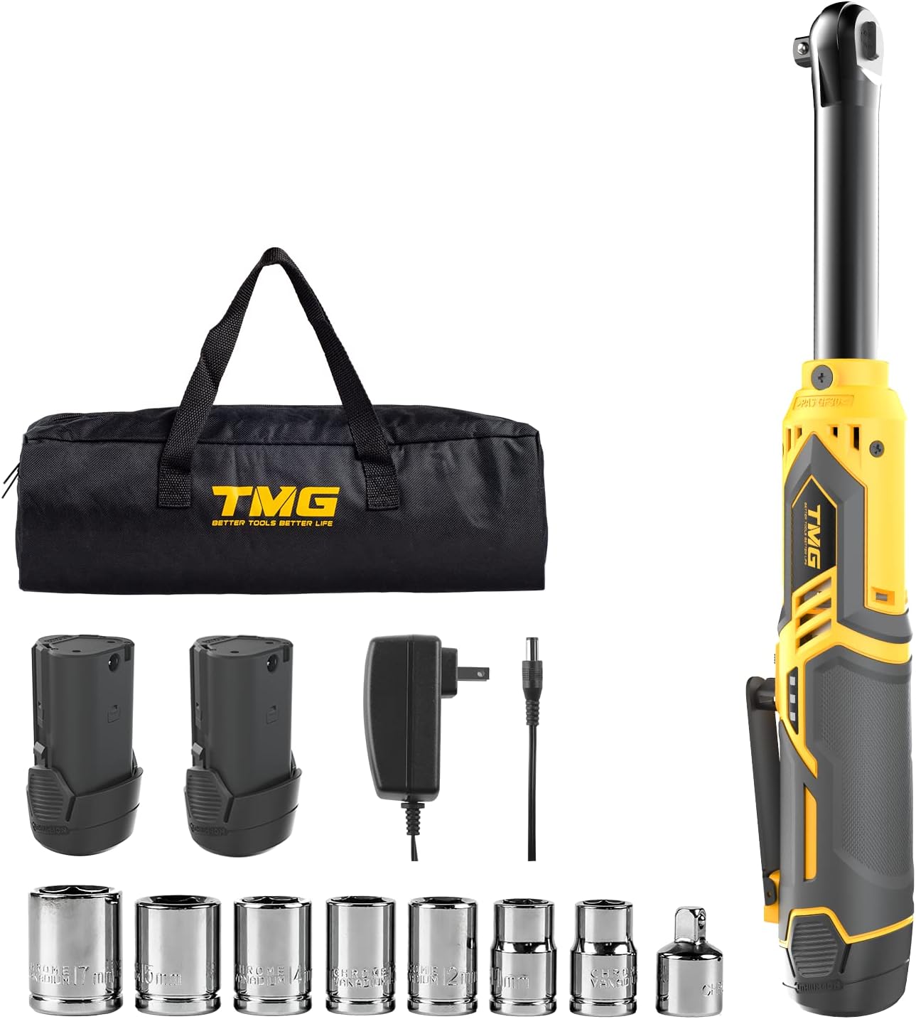 Hercules 12V Cordless 3/8 in. Extended Reach Ratchet Tool