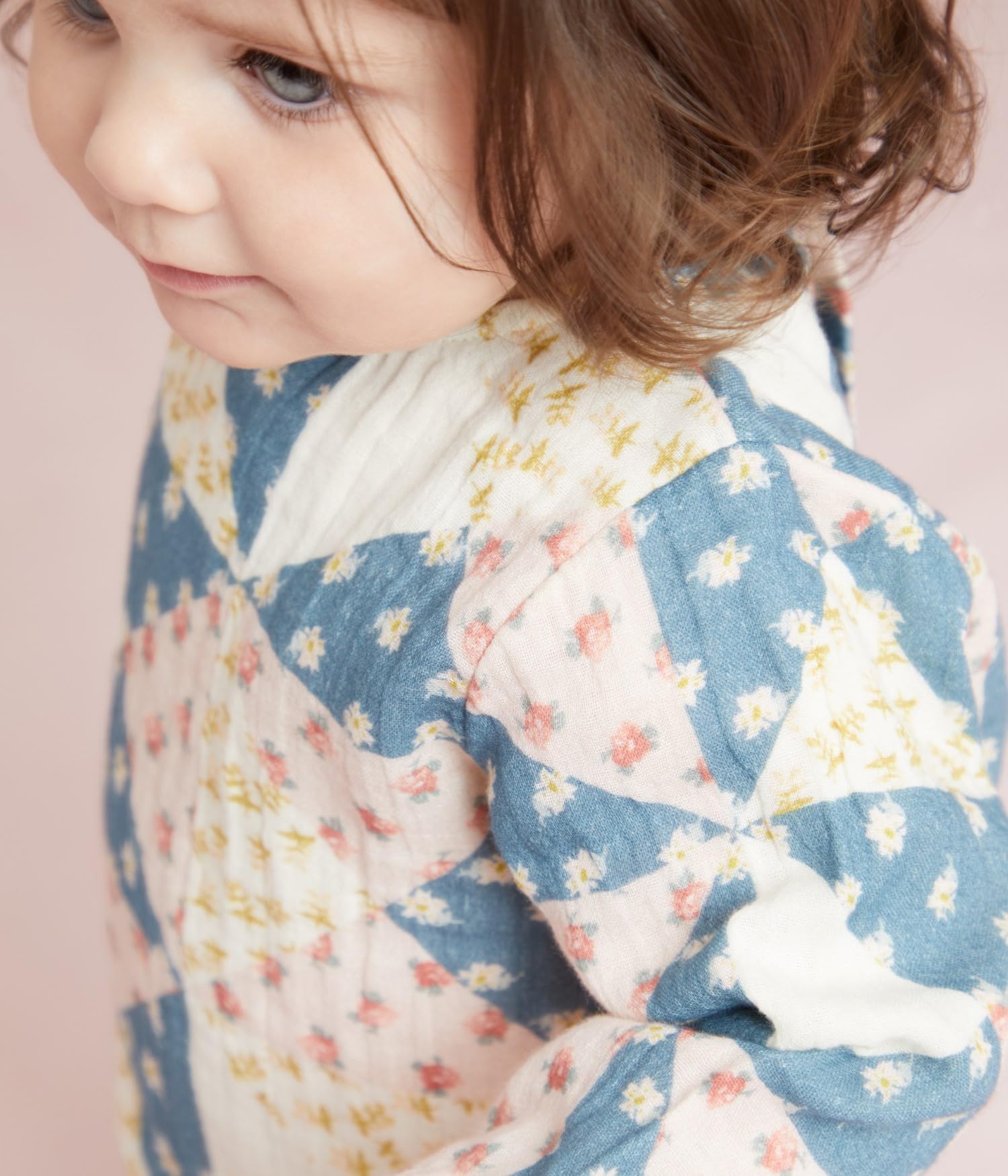 Petit Bateau A0893 Blusa de Manga Larga Bebé-Niñas (Pack de 1)