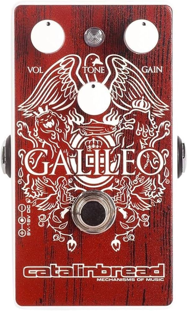 Amazon.com: Catalinbread Galileo Treble Boost Foundation Overdrive