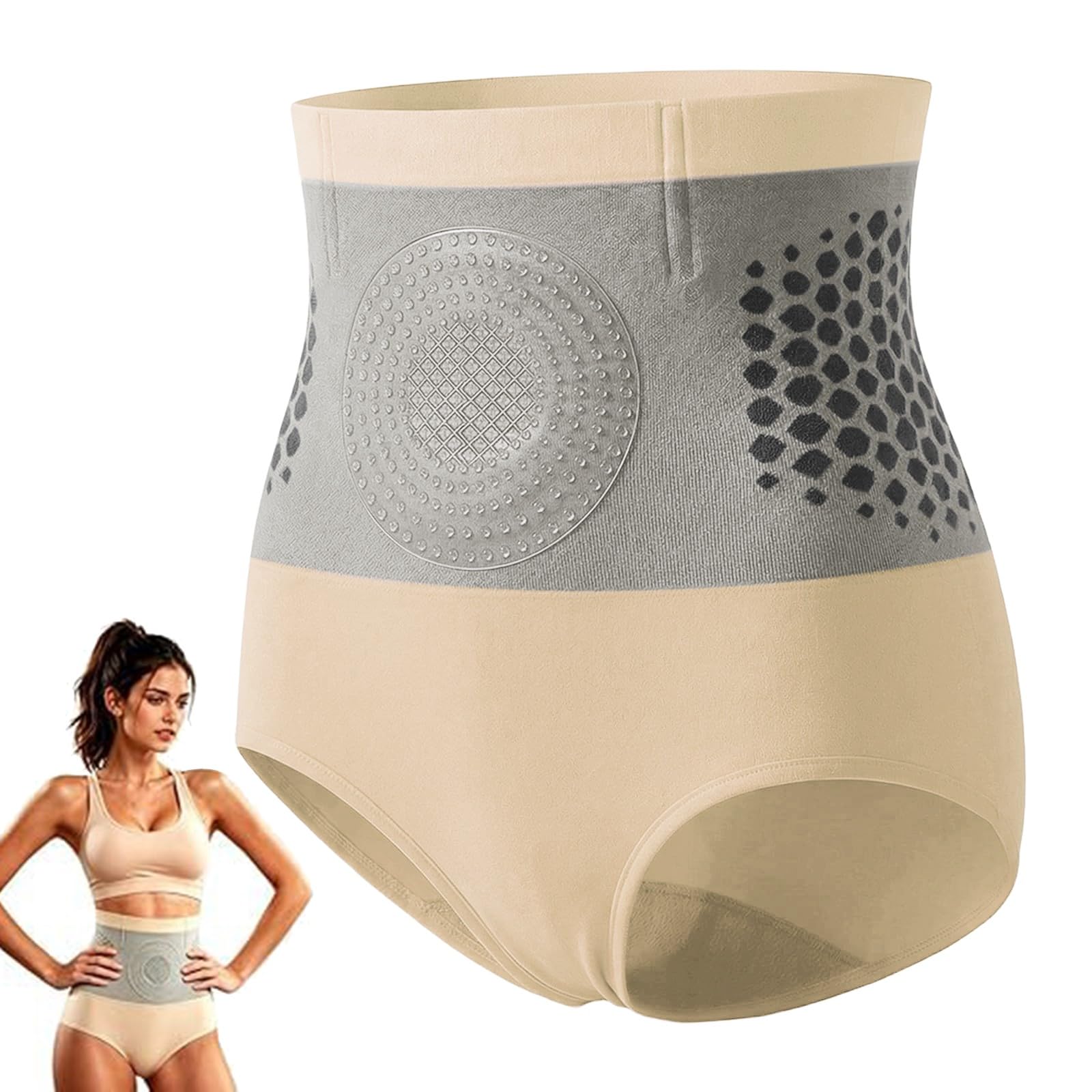 Pantalones Cortos Termogénicos Moldeadores Cintura Alta para Mujer Faja
