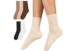 Thin Thermal Socks Women Winter Wool Boot Socks Size 9-11