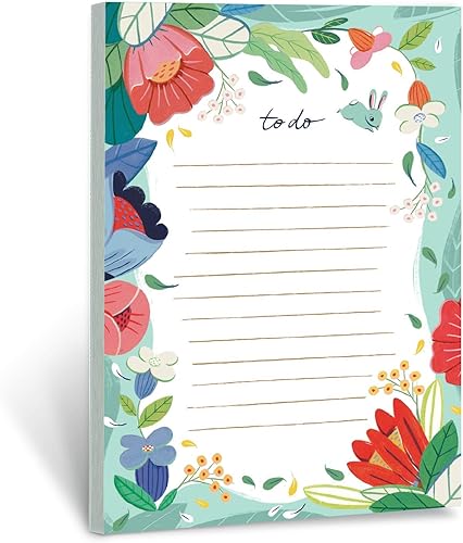 Miniatura 4 de Bloc de notas de lista de tareas (juego de 3)  Bloc de notas de notas florales de Ana Sanfelippo