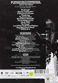 Amazon.co.jp: Puffing on a Coffin Nail: Live at the Forum [DVD] : DVD