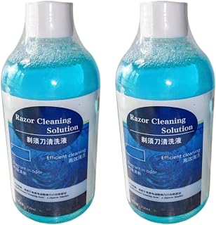 Solución Limpiadora For Afeitadoras Eléctricas (250 Ml). Compatible Con Philips S5000/7000/9000/3000: S9985/84, S7887/82, S5832/01 Y S3203/08 Las Series(250 x2pcs)