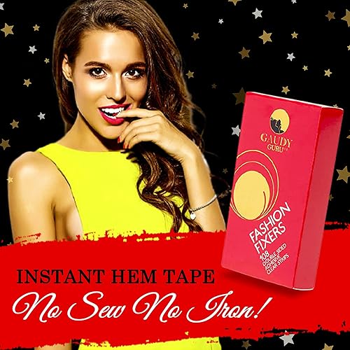 Miniatura 2 de Cinta adhesiva de doble cara para moda, ropa y cuerpo (paquete de 108 tiras) | Cinta adhesiva resistente durante todo el día, suave con la piel y