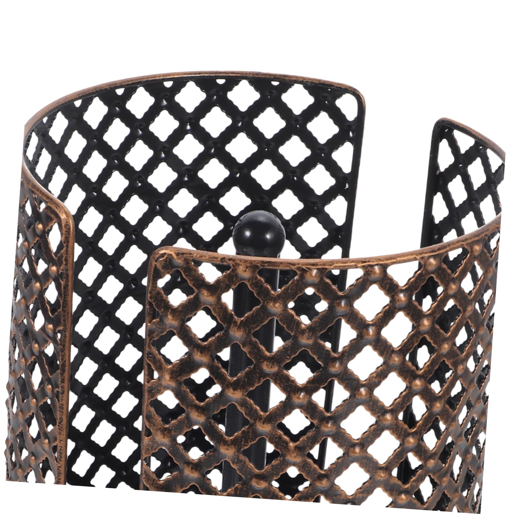 Anneome Porte-Rouleau Facile à Installer et Utiliser en Fer Rond de Papier Toilette Simple et Élégant pour Toilettes D'hôtel Cuisine