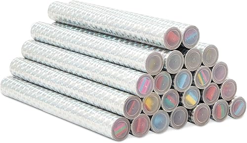 Miniatura 8 de Sparkle and Bash Palitos de confeti arcoíris para cumpleaños de arcoíris, confeti de fiesta (1 x 8 pulgadas, paquete de 24)