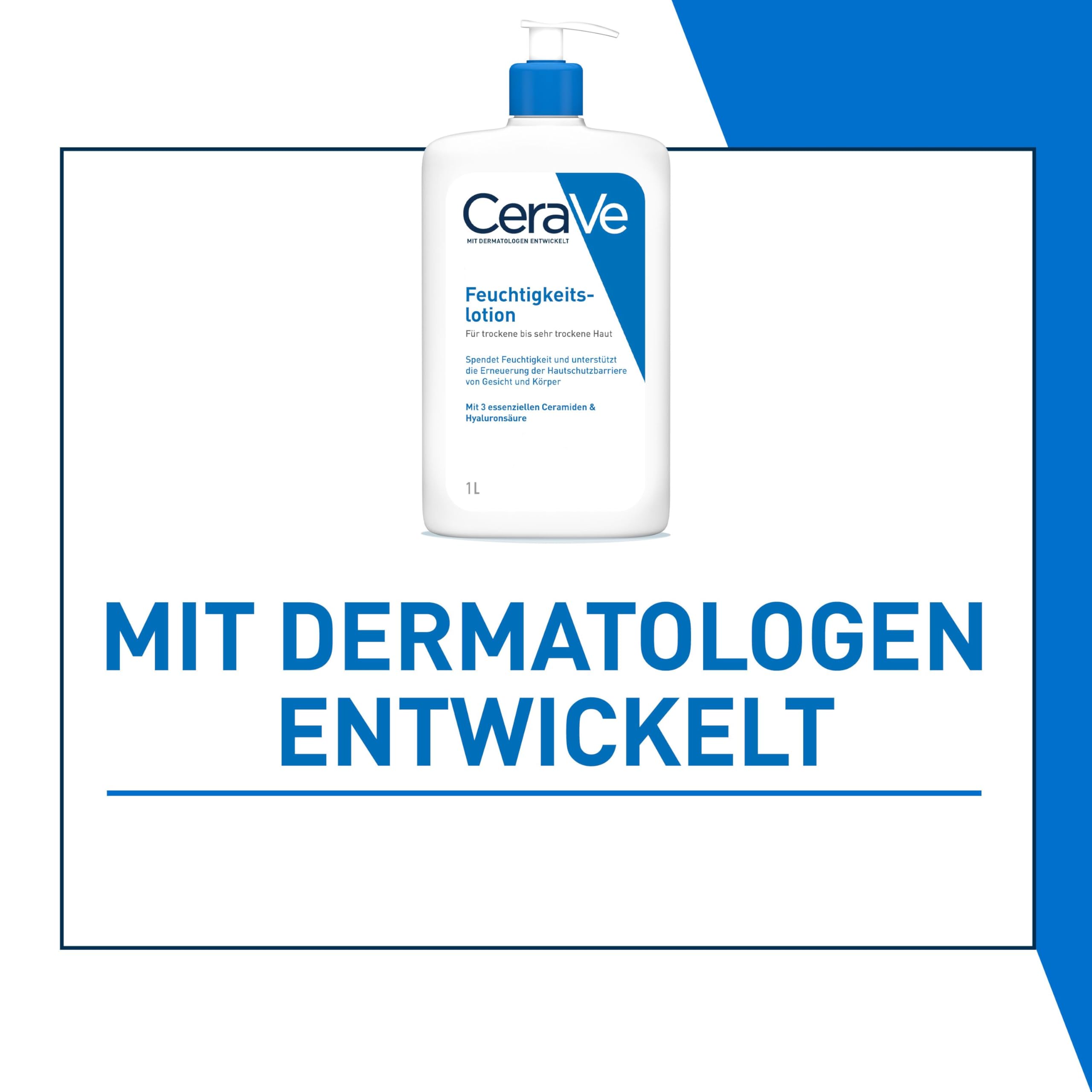 CeraVe Feuchtigkeitslotion für trockene bis sehr trockene Haut
