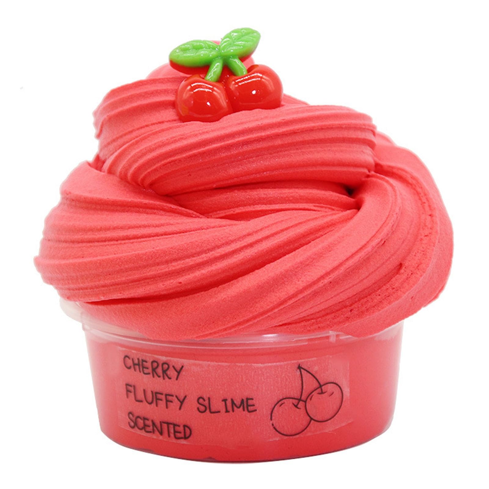 Fluffy Butter Slimes Kit,Cute Mini Charms,Non-Sticky Cute Slimes Party Gift, Super Soft and Non-Sticky,Stress Relief Toy for Girls and Boys,Slimes Party Favors Gift Toys for Kids 6-12 Birthday Gifts D