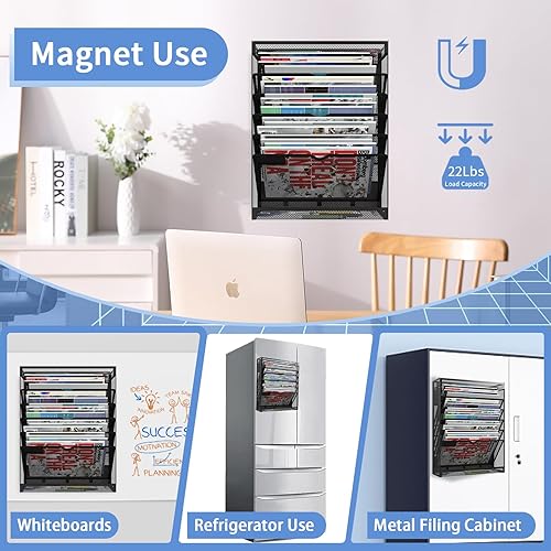 Miniatura 7 de Archivador magnético de 6+1 nivel para archivadores