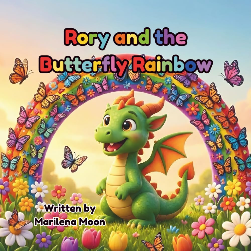 Rory and the Butterfly Rainbow: A Coloring Adventure about Patience, Friendship, and Fun (The Adventures of Rory)
