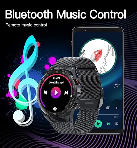 Miniatura 6 de suinsist- Reloj inteligente 2021 con llamadas rastreador de actividad con monitor de sueño monitor de actividad con pantalla táctil HD de 4 cm