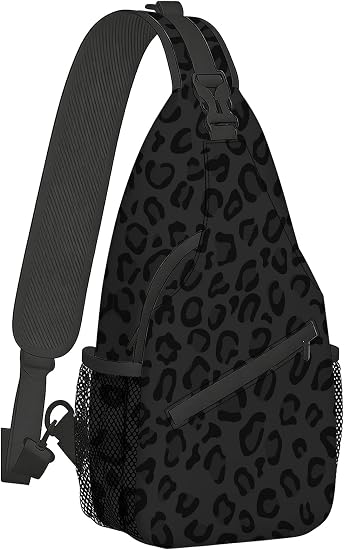 Sling Bag for Women Men, Lightweight Crossbody Chest Bag Travel Hiking Daypack Shoulder Backpack