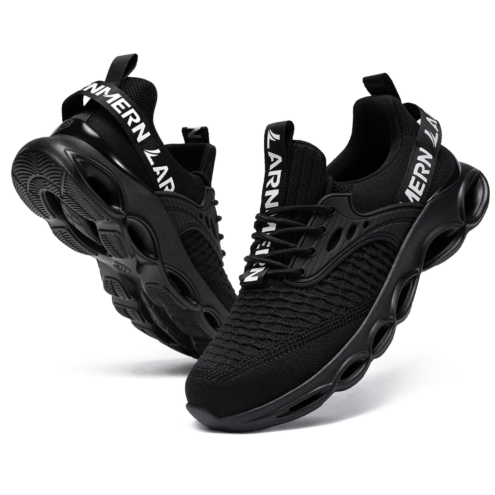 LARNMERN Steel Toe Shoes for Men Women Lightweight Work Safety Shoes Sneakers Comfortable Safety Toe Sneakers Stylish Work Shoe Colorful Zapatos de Seguridad