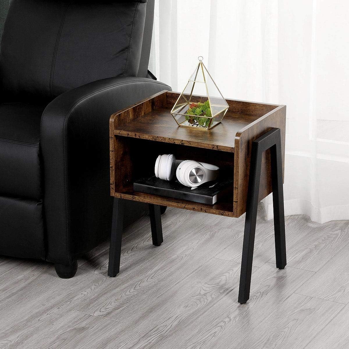 Yaheetech Coffee Table Set of 3 for Living Room, 3 Piece Coffee Table and End Table Sets, Lift Top Coffee Table with Hidden Storage Compartment, Stackable End Table with Open Drawer, Rustic Brown : Home & Kitchen