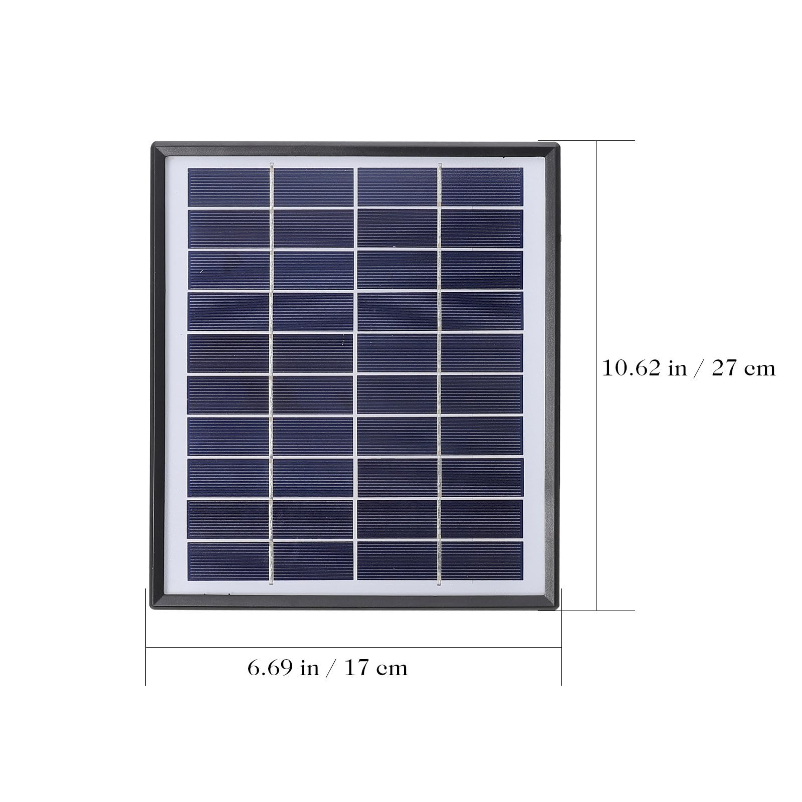 Pompa Solare per Fontana W-380l/h in ABS per Giardino