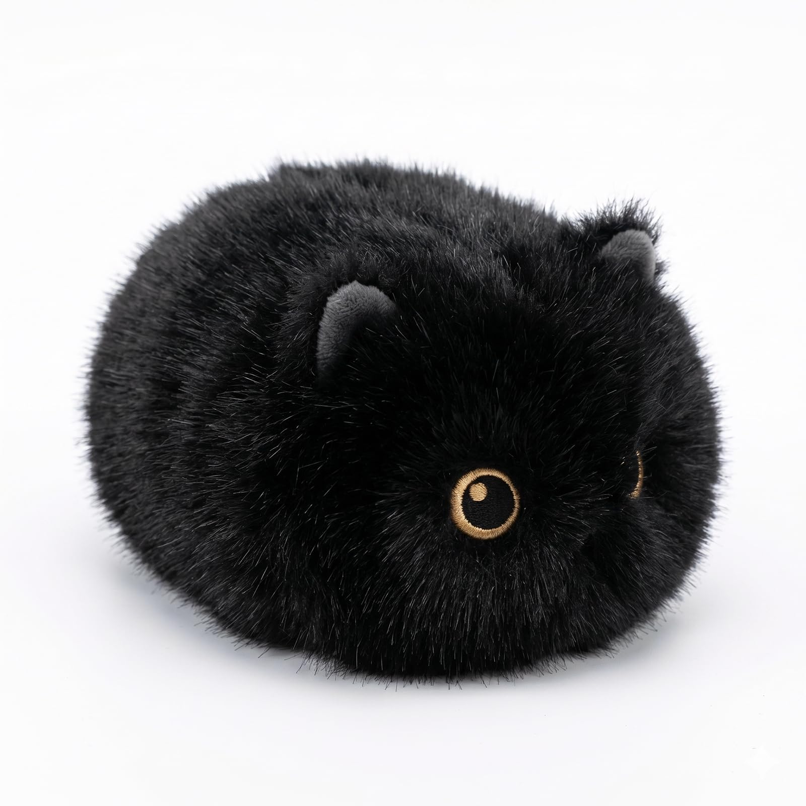 Amazon.co.jp: 黒猫 ぬいぐるみ ねこだんご 20cm 癒やしグッズ 猫
