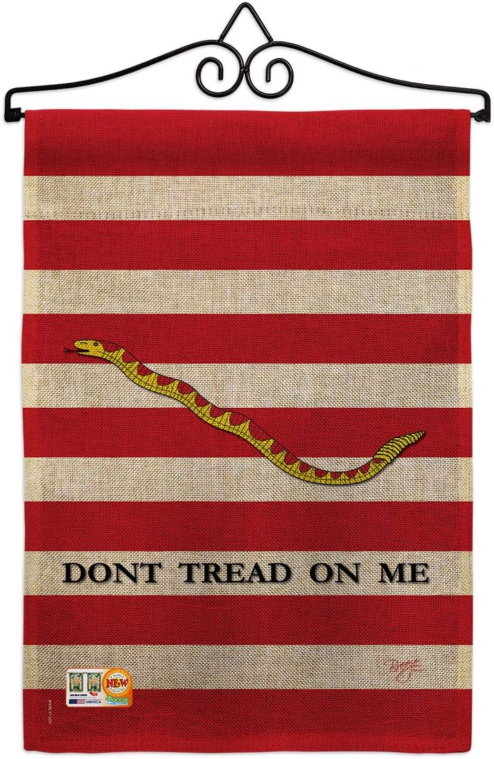 1st US Navy Jack Garden Flag Set Wall Holder Americana Historic July Memorial Veteran Independence United State American Small Decorative Gift Yard House Banner Double-Sided Made In USA 13 X 18.5