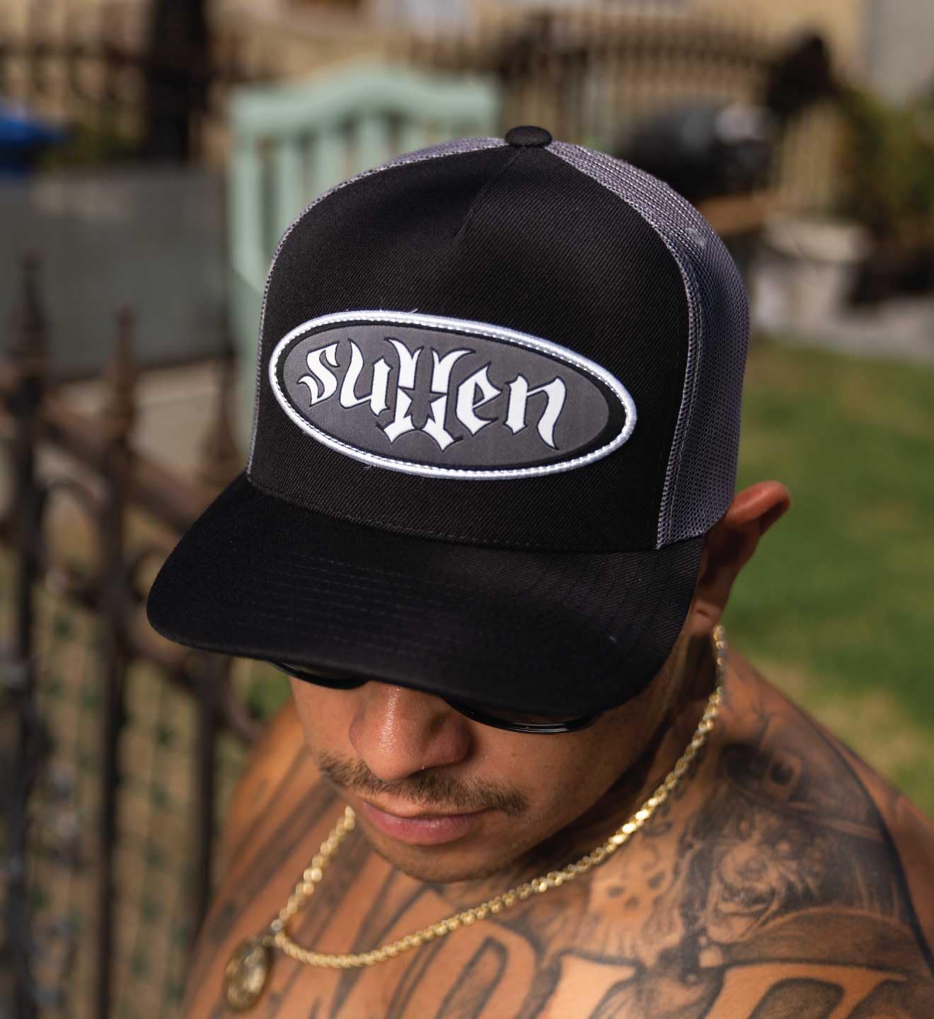 Sullen OG Star Snapback Tattoo Lifestyle Hat Adjustable Breathable Trucker Hat - Image 5