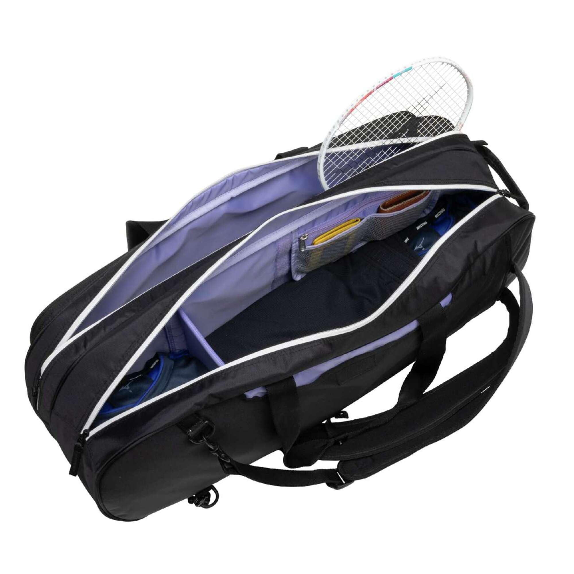 Racket Case 73JDC013 Black/Purple - Picture 4 of 8