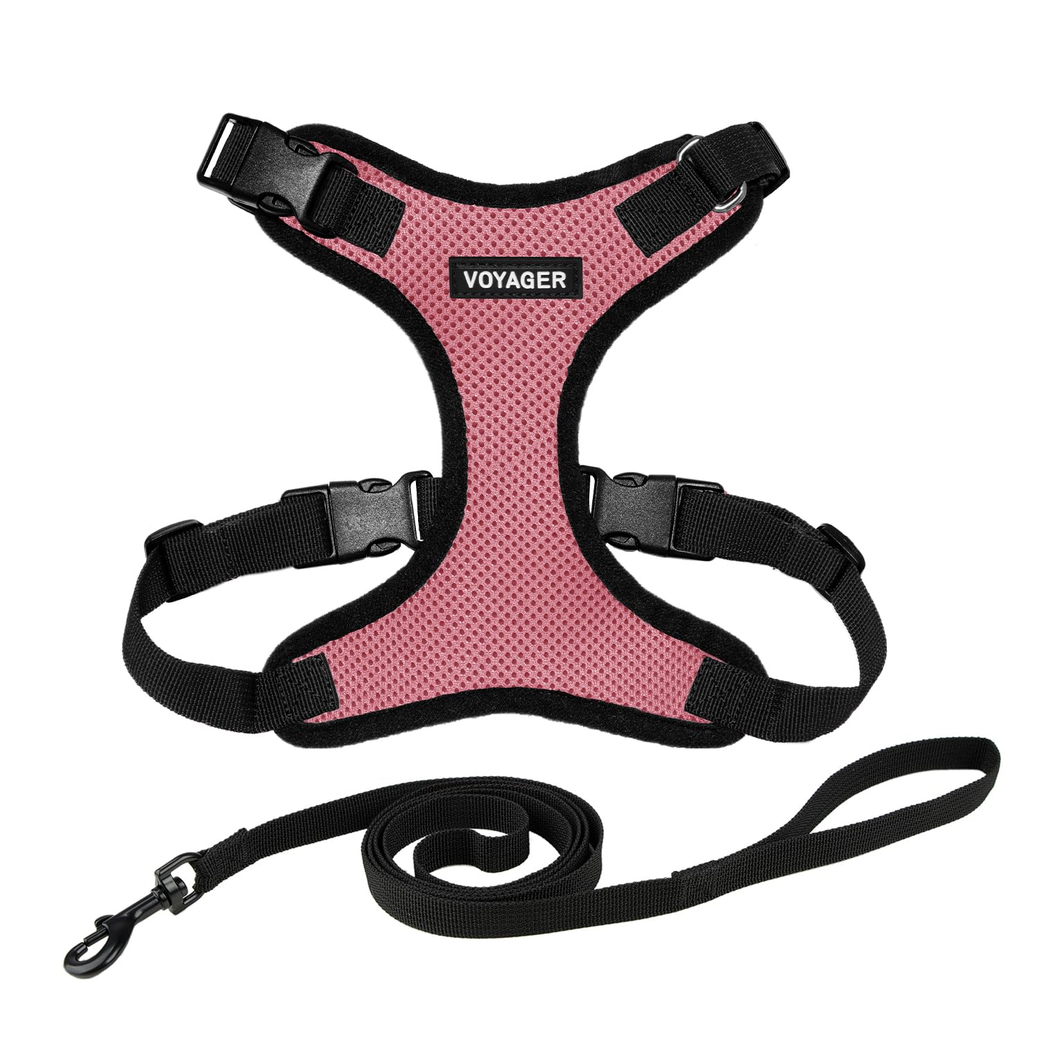 Voyager Escape Proof Cat Harness and Leash Set with Reflective Stitching, Neoprene Handle 5ft - Supports Small, Medium and Large Cats, Kittens for Walking by Best Pet Supplies - Royal Blue, S — view 122