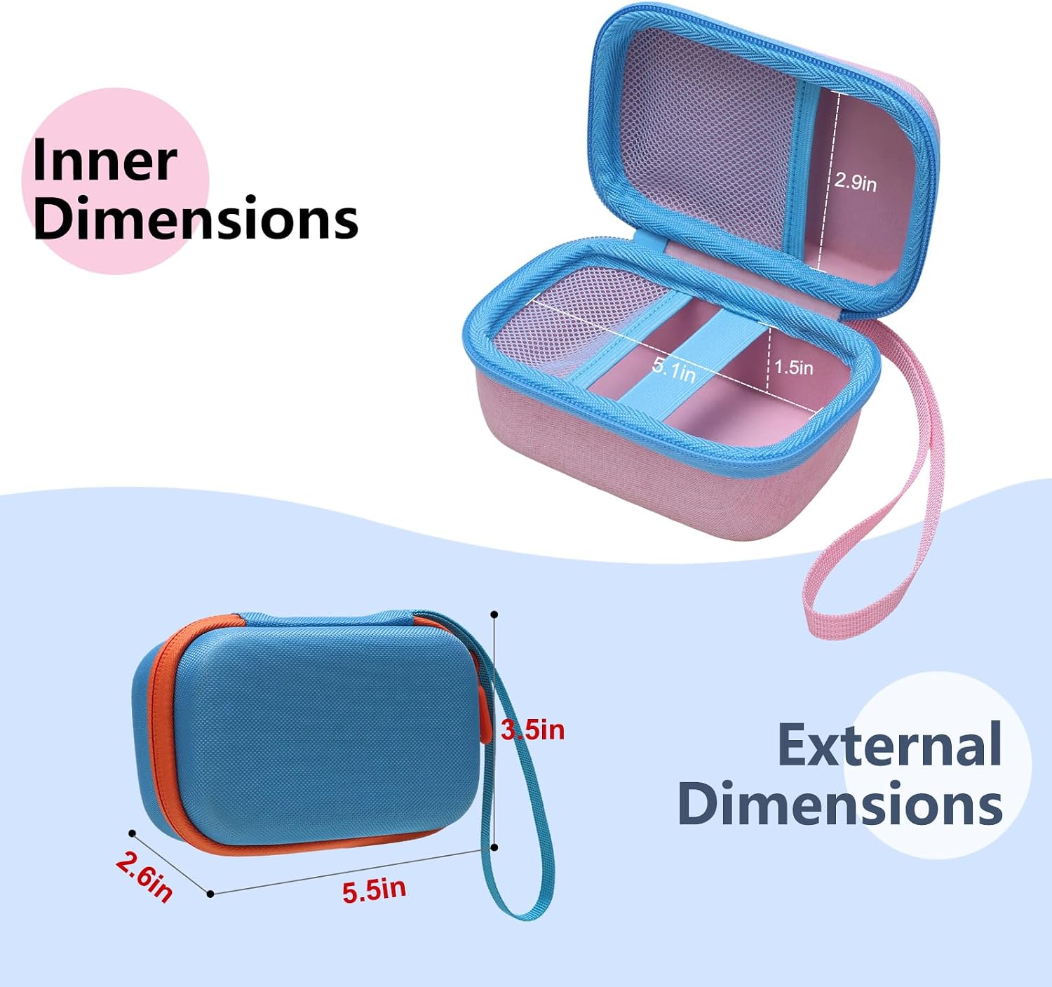 LTGEM Case for Yoto Mini (2024 Edition) Kids Travel Audio Player image 3