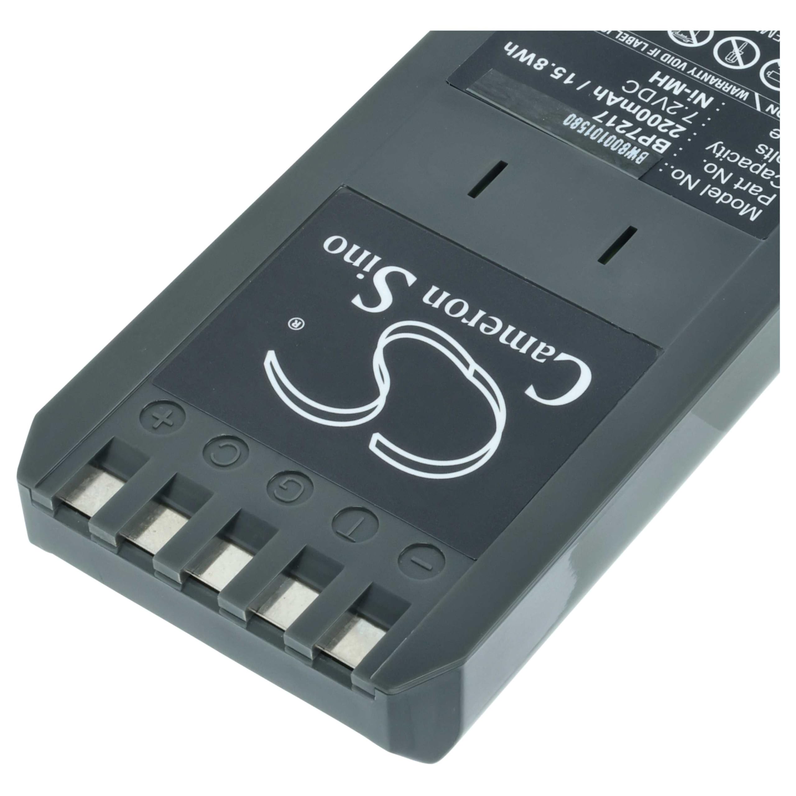 vhbw Akku Ersatz für Fluke BP7217 für Oszilloskop, Messgerät (2200 mAh, 7,2 V, NiMH)