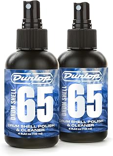 JIM DUNLOP Drum Shell 65 Polish & Cleaner 4oz-2 Pack (2P6444)