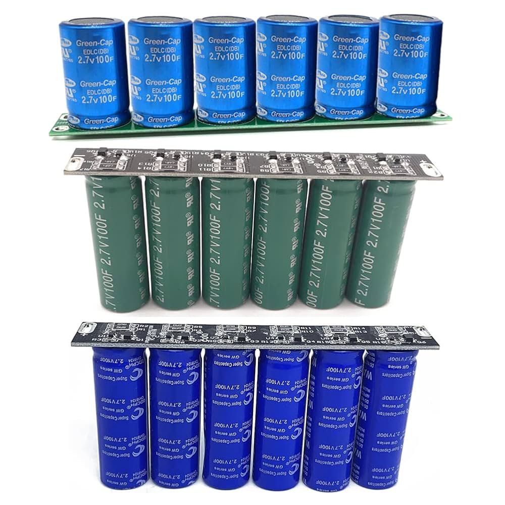 Amazon.co.jp: 6PCS / 1セット2.7V 100Fスーパーファラド