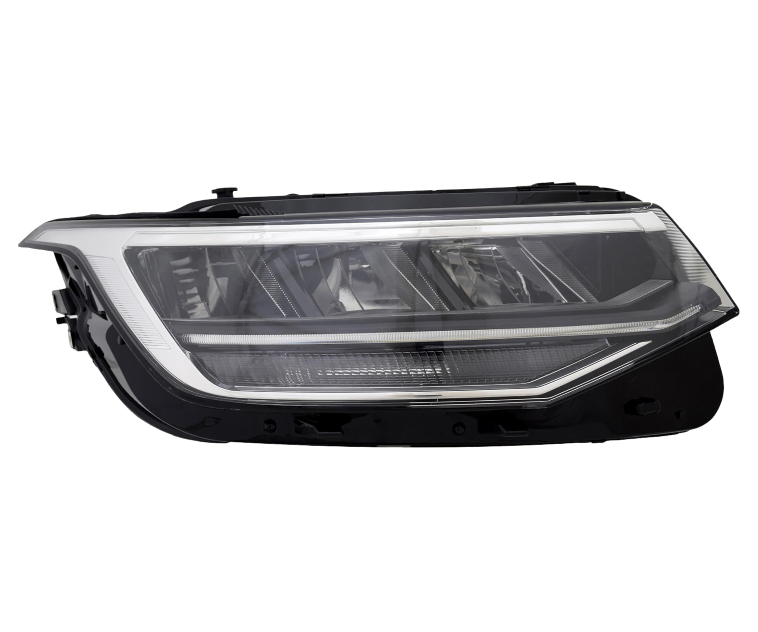 CONCEPT AUTOMOTIVE LIGHTS Headlight Assembly Compatible with Volkswagen Tiguan 2022 2023 2024, DOT/SAE Complaint, LED Headlamp, S, SE R-Line Black, SE