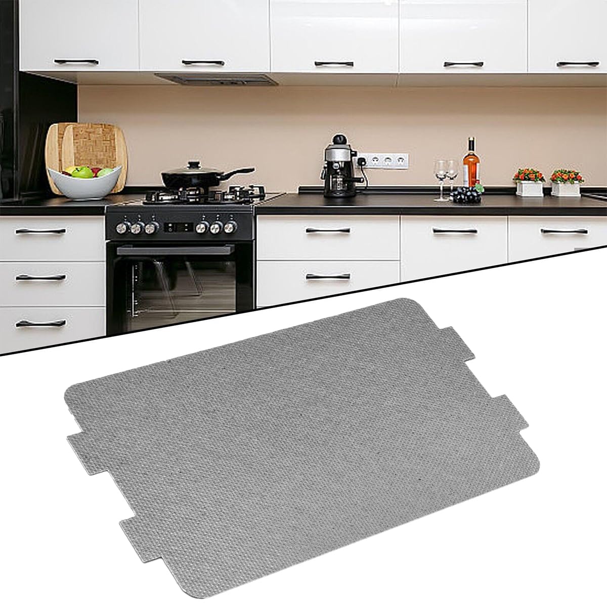 Lot De 10 Plaques Mica Pour Four Micro-ondes - Taille 118x99 Mm - Protection Magnéton Et Réparation Facile - 8