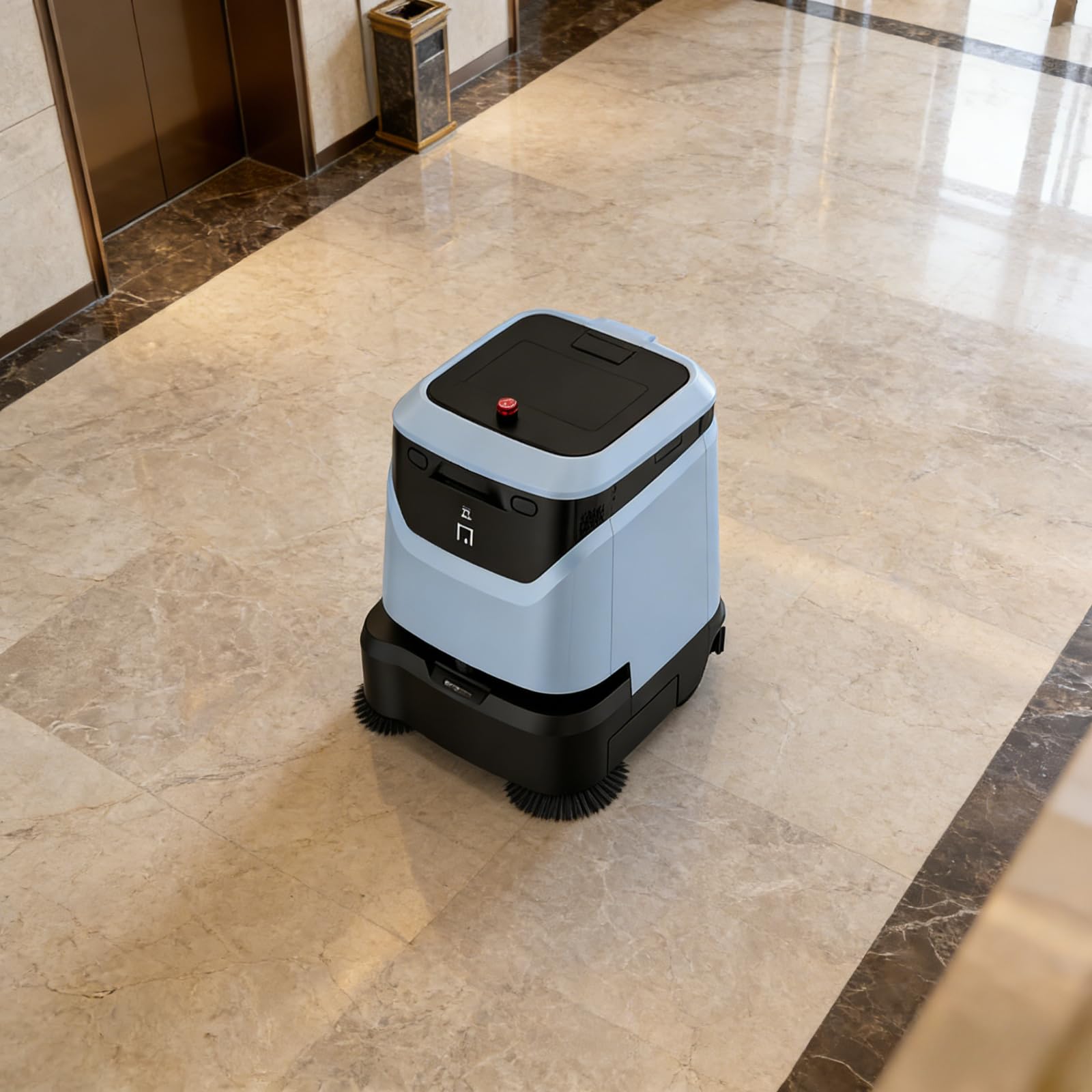 Smart Robotic Vacuum and Mop Combo Automatic Floor Cleaner with Smart Navigation Ultra-Quiet and Efficient for Home Office